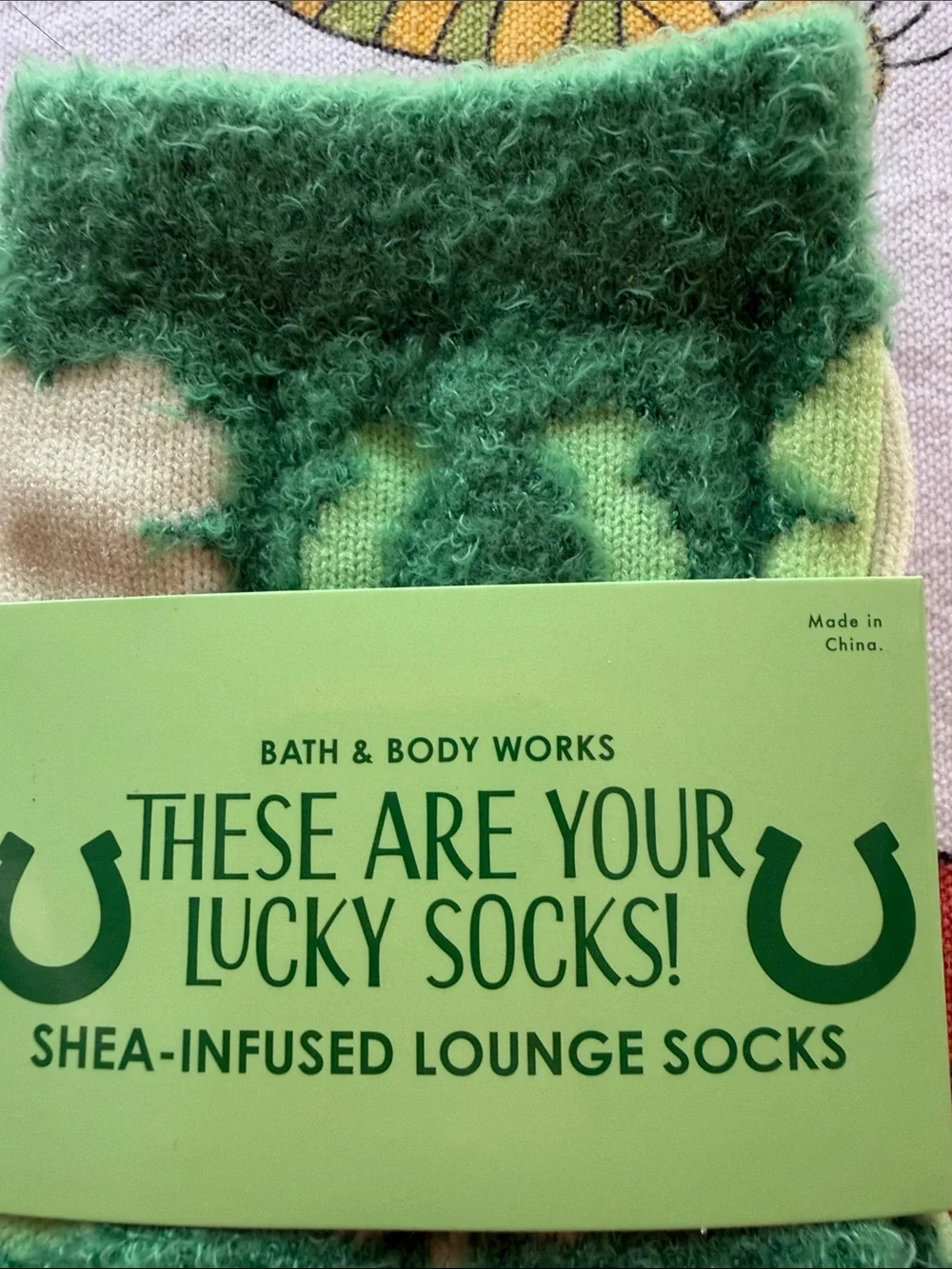 🍀 🧦🍀 BATH & BODY WORKS SHEA INFUSHED LOUNGE SOCKS 🍀🧦🍀 NWT 🍀🧦🍀